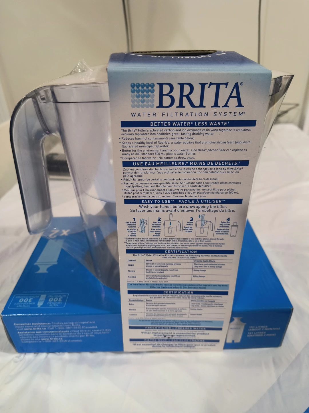 Brita Lake Water Filtration Pitcher - 10 Cup - photo 2