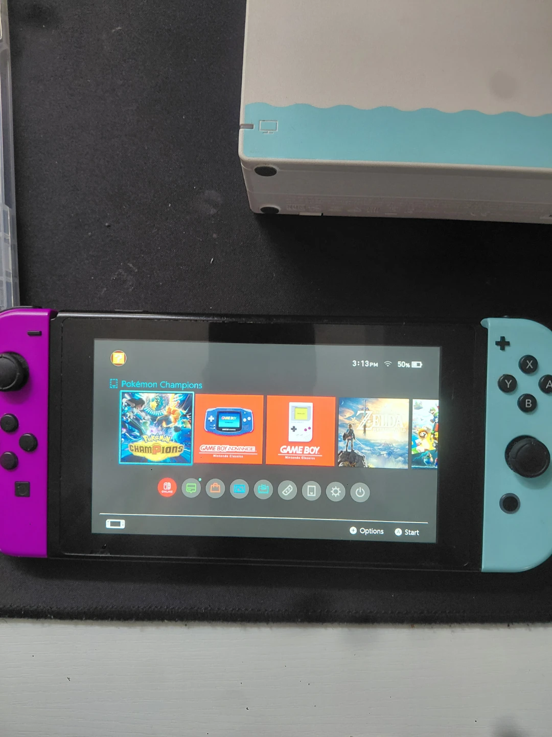 Nintendo Switch Animal Crossing Edition dock with Zelda Game - photo 2