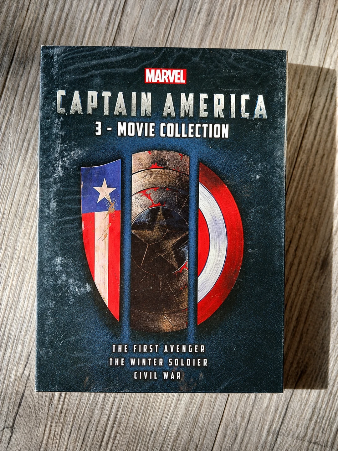 Marvel Captain America 3-Movie DVD Collection