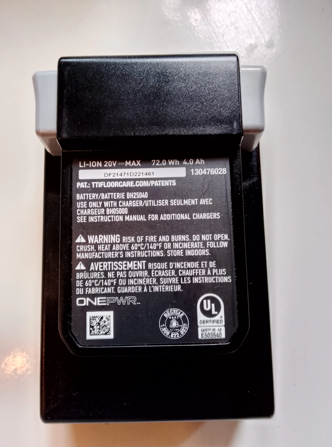 ONEPWR 4.0 MAX Lithium-Ion Battery - photo 2
