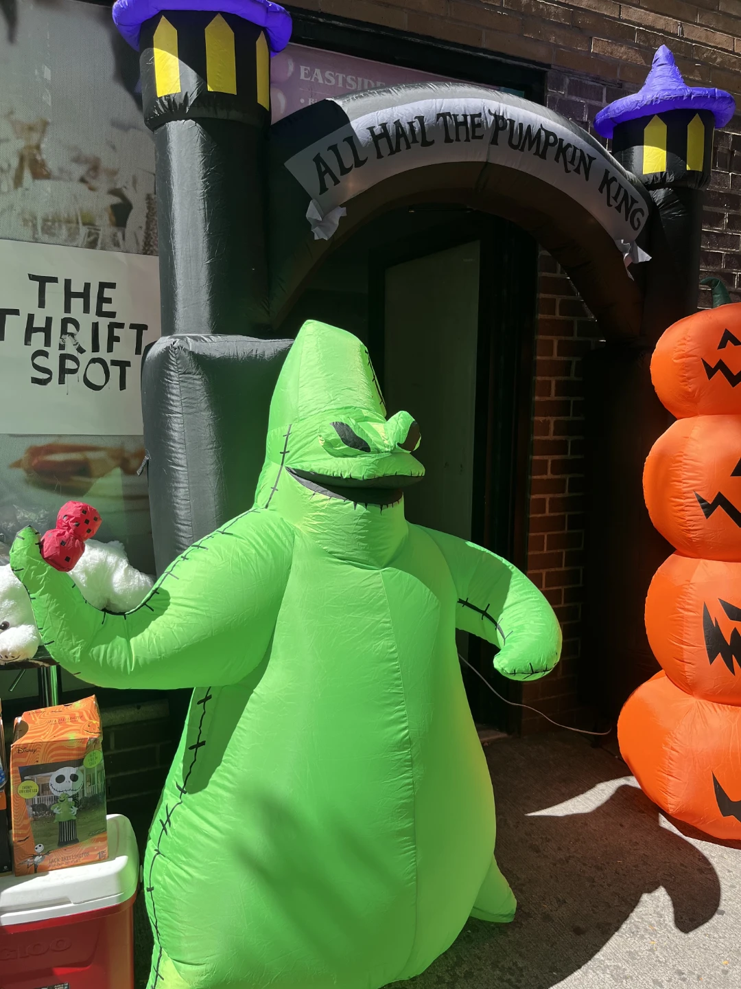 Disney Nightmare Before Christmas Oogie Boogie Inflatable - photo 3