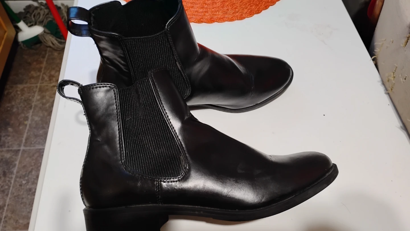 Black H&M Chelsea Boots Size 9.5 - photo 2