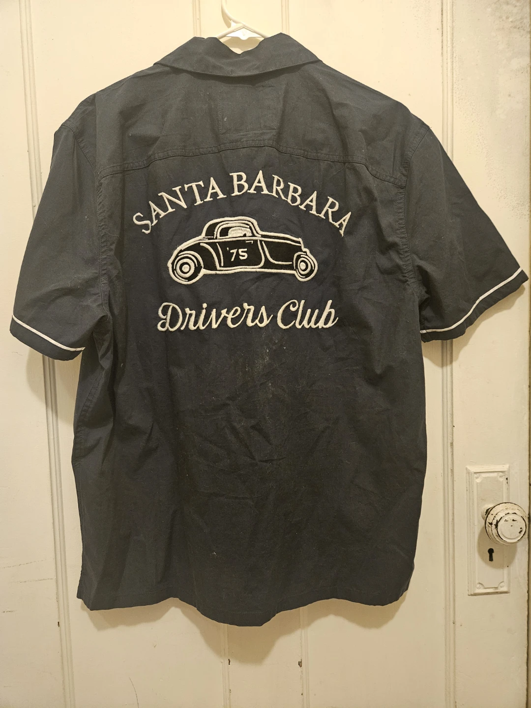 Hollister Santa Barbara Drivers Club Short Sleeve Shirt Size S - photo 4