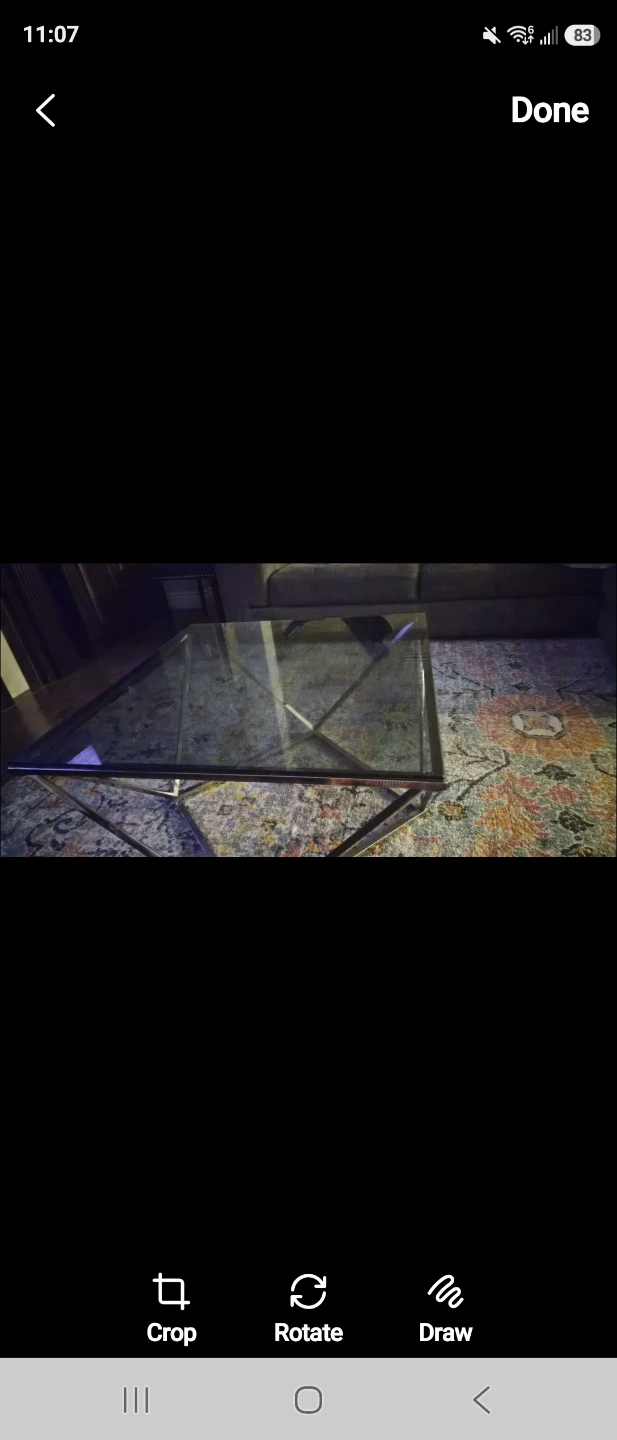 Modern Glass Coffee Table