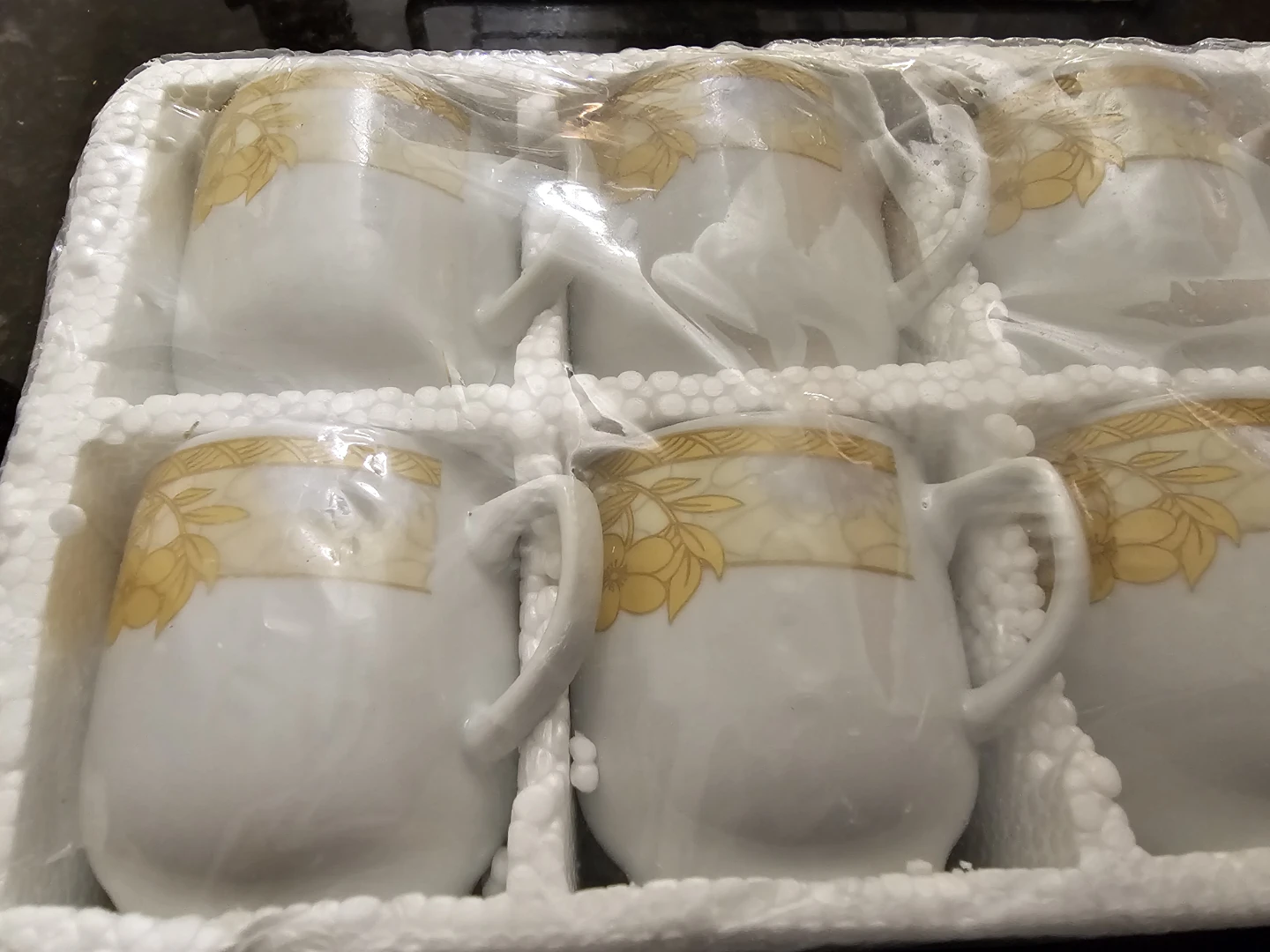 Floral tea cup and saucer set - photo 3