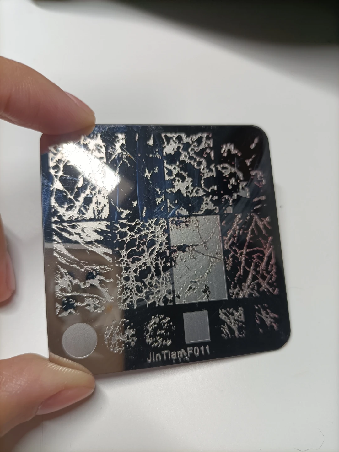 🏈JinTian F011 Nail Art Stamping Plate