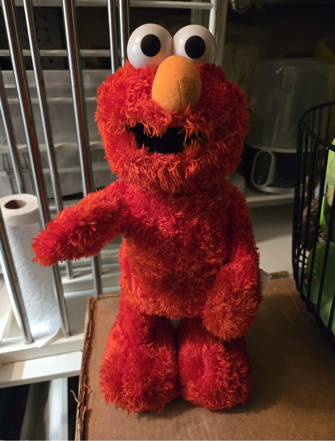 Vintage 2008 Sesame Street Elmo Live! Animatronic Toy - photo 3