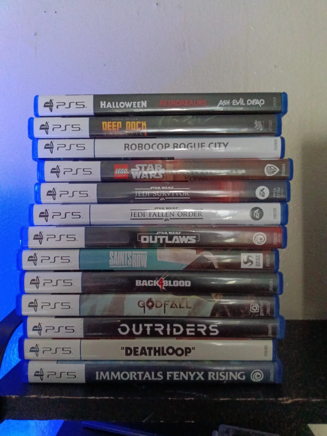 Collection of 13 PlayStation 5 Video Games