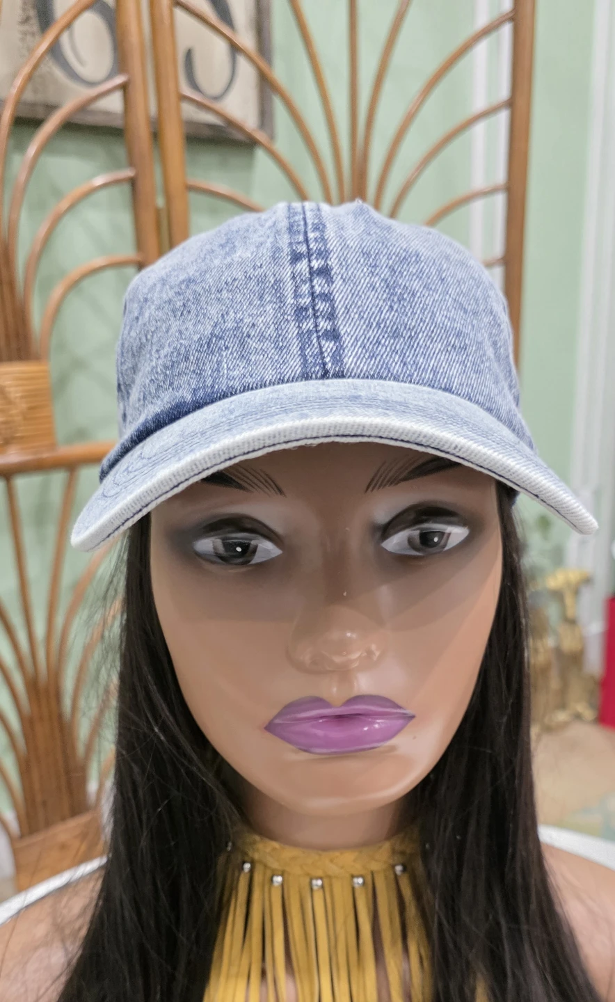 Denim Baseball Cap - photo 4