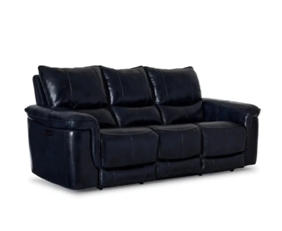 Allie Leather Dual Power Reclining Sofa - photo 5