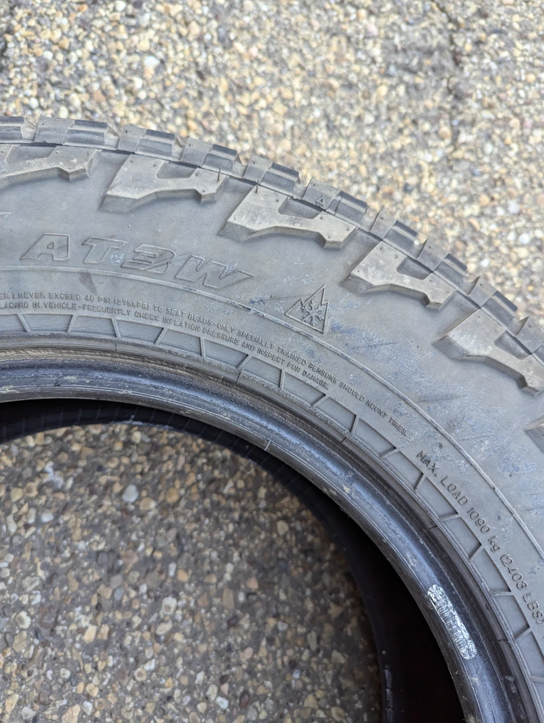 245/65R17 Falken Wildpeak A/T3W Tires - photo 2