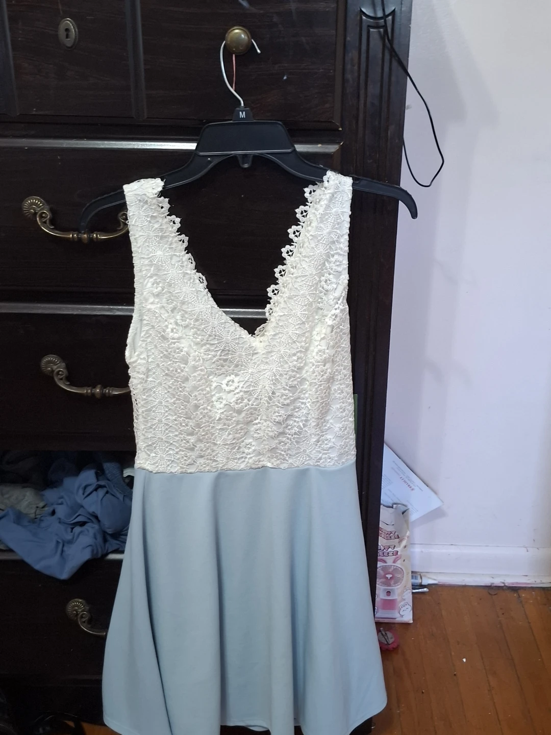 Women's Lace & Chiffon Dress