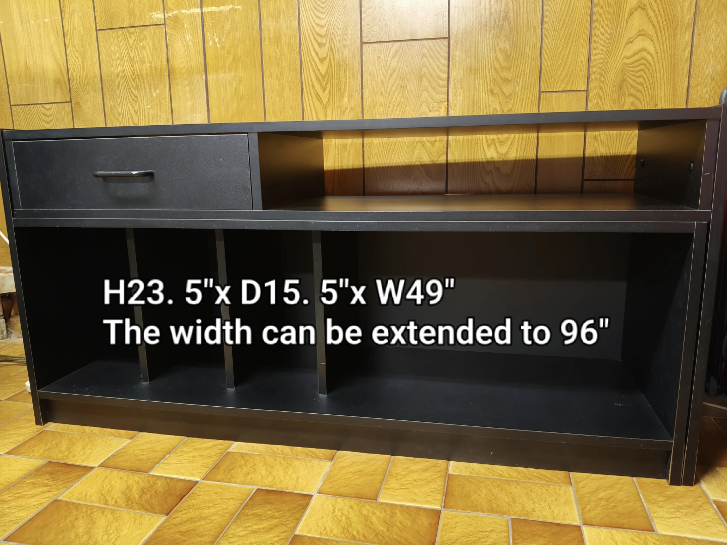 Flexible Width Adjustment TV Cabinet