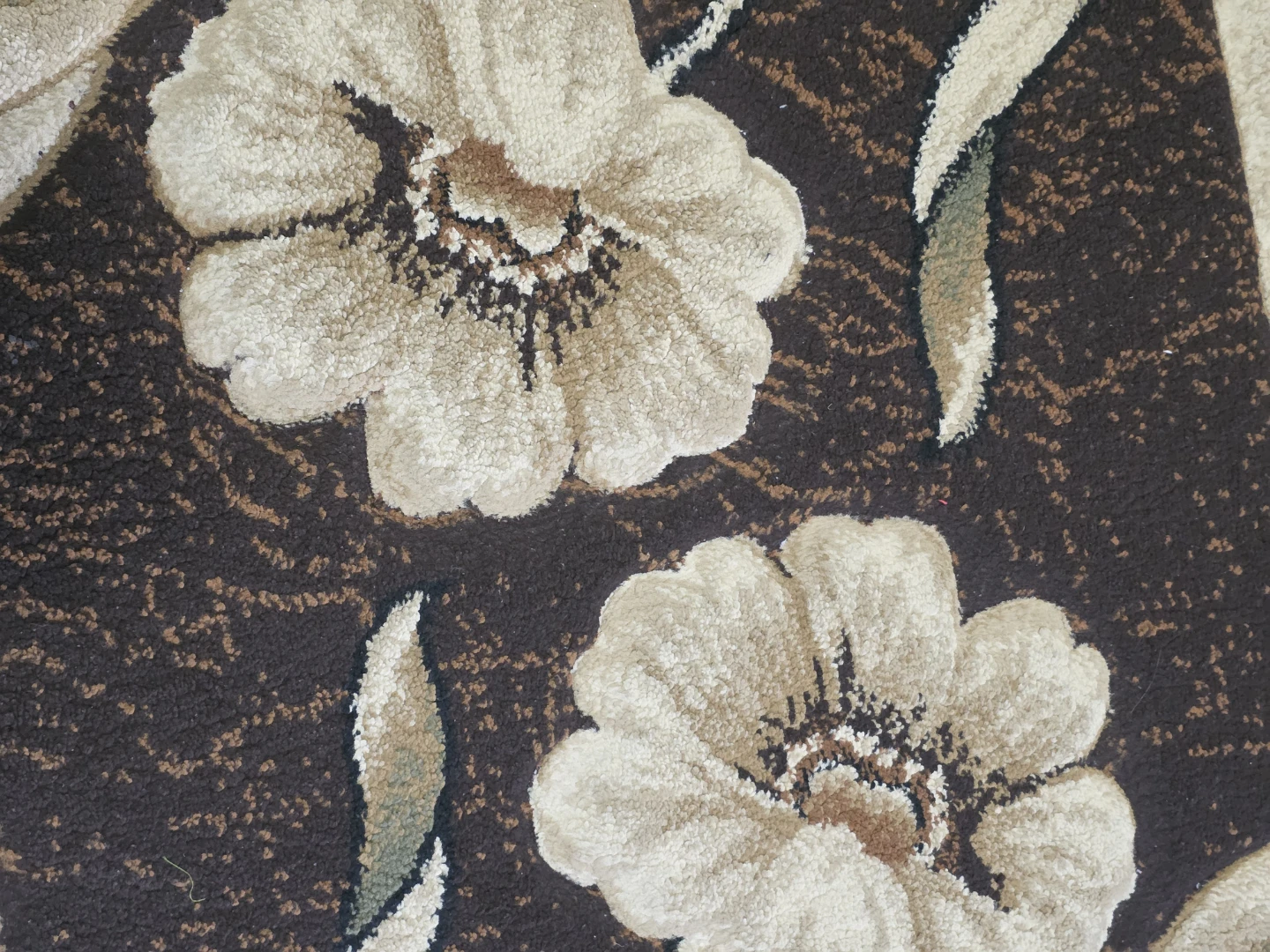 Round floral area rug - photo 3