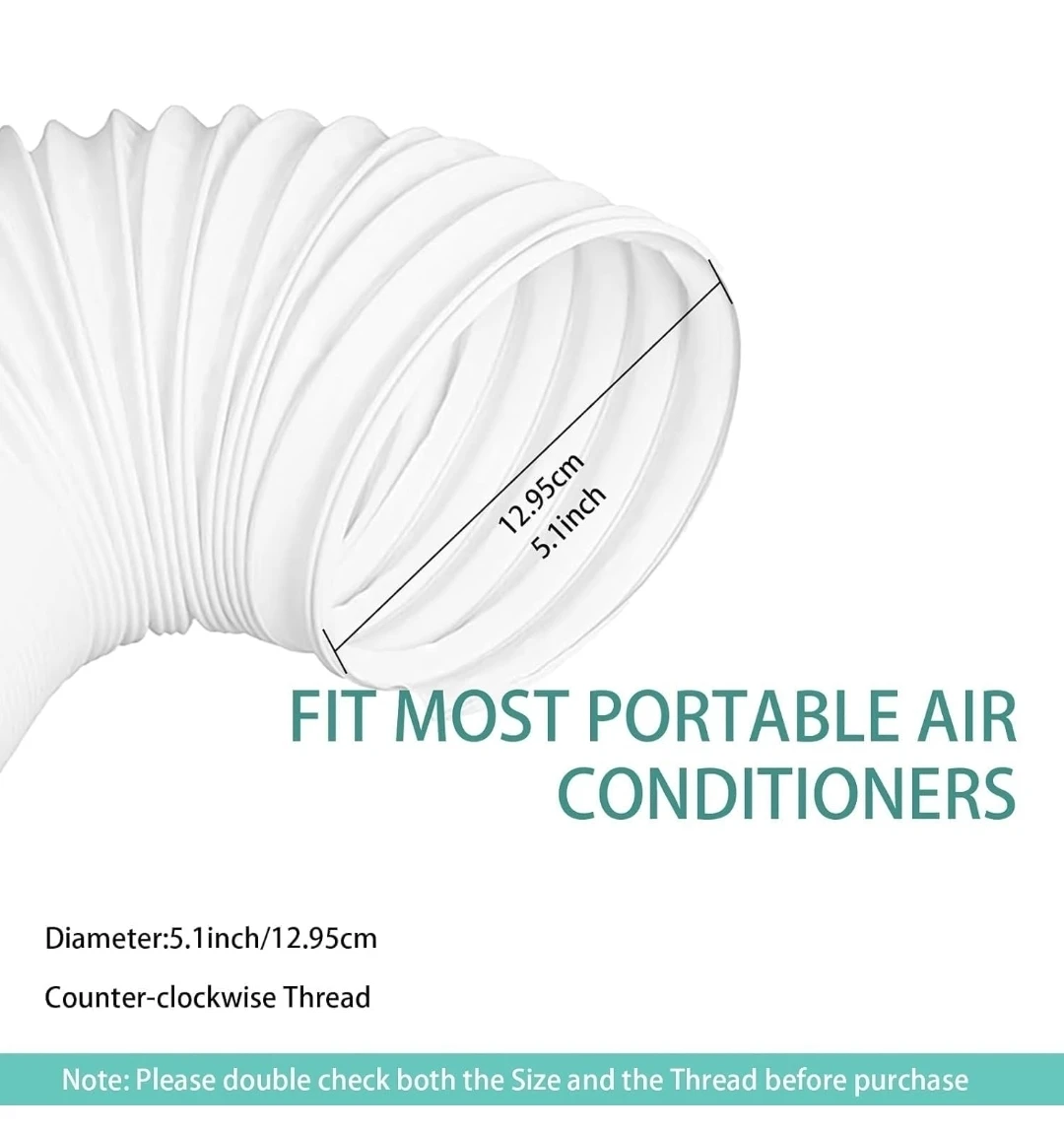 5 Inch Portable AC Exhaust Hose - photo 4