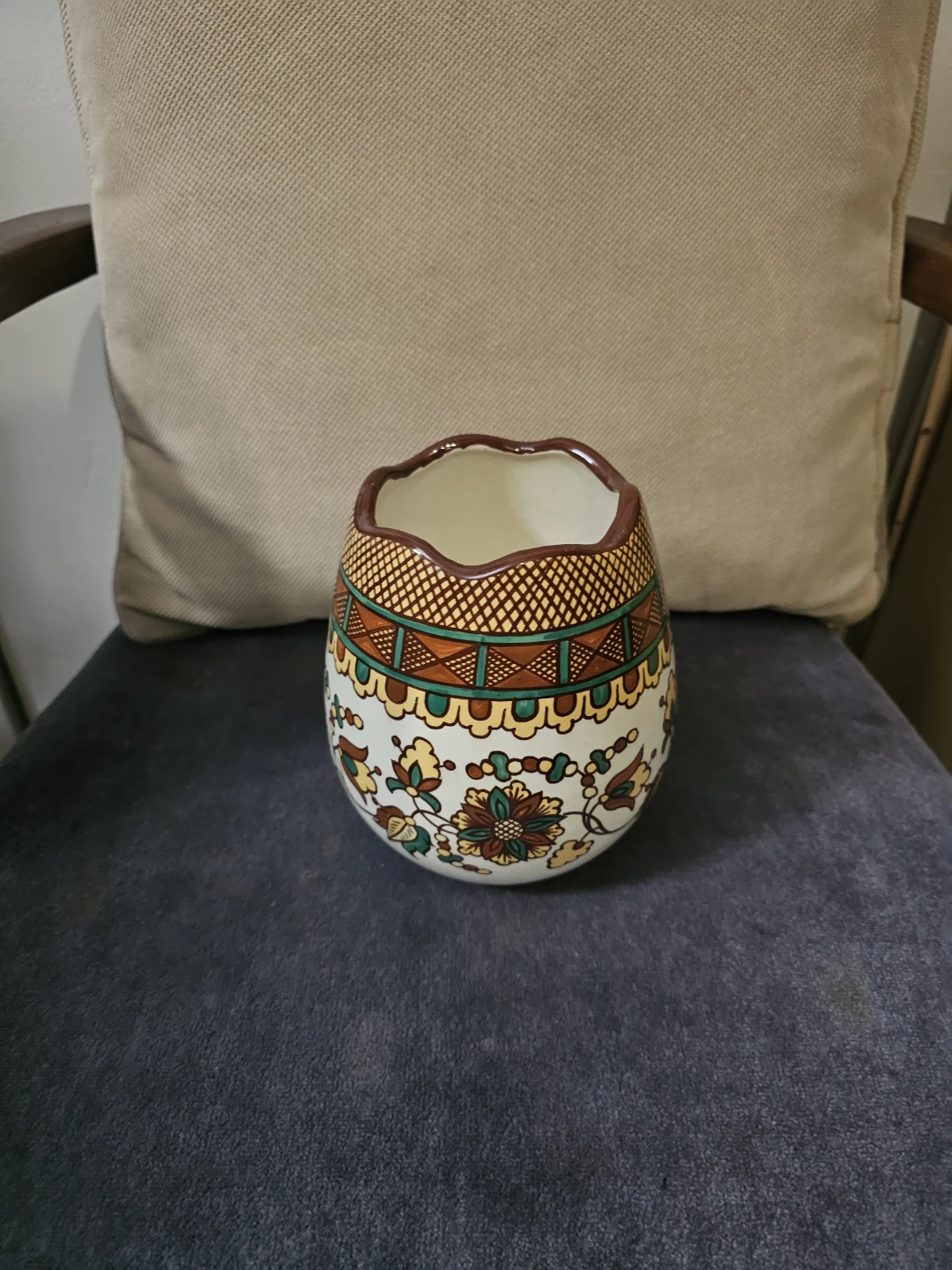 Decorative Ukrainian Ceramic Vase