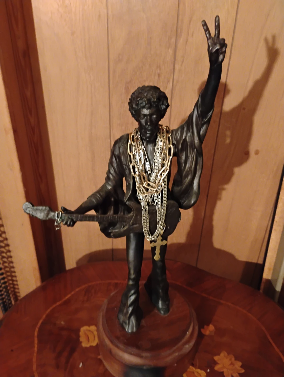 Jimi Hendrix Bronze Statue