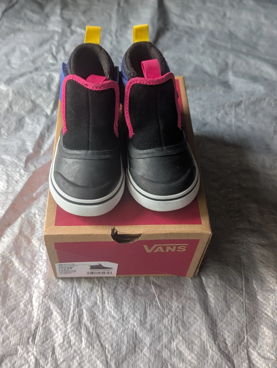 Vans Slip-On Hi Ter Toddler Shoes - photo 2