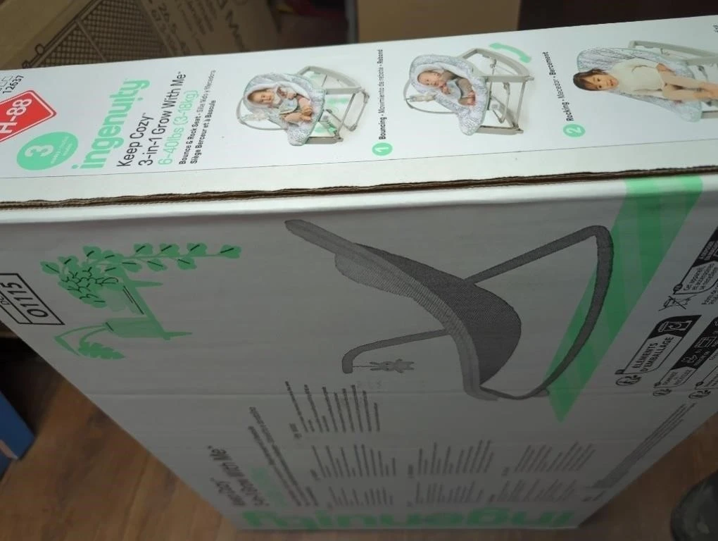 Sealed Ingenuity Keep Cozy 3-in-1 Grow With Me Seat - photo 2