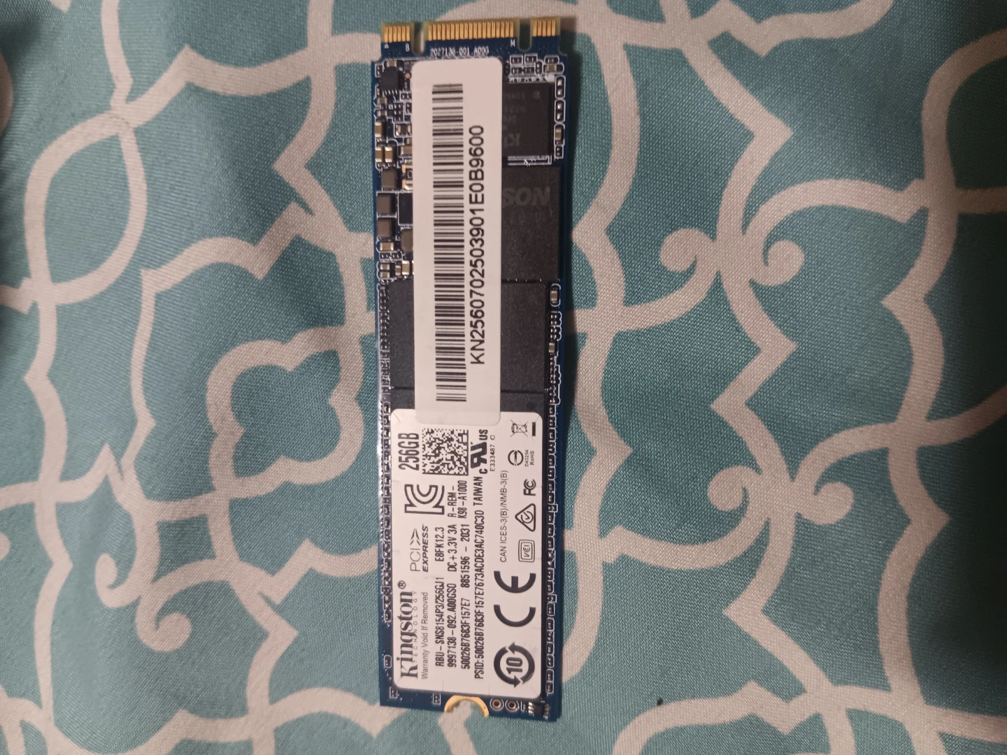 Kingston 256GB M.2 SSD