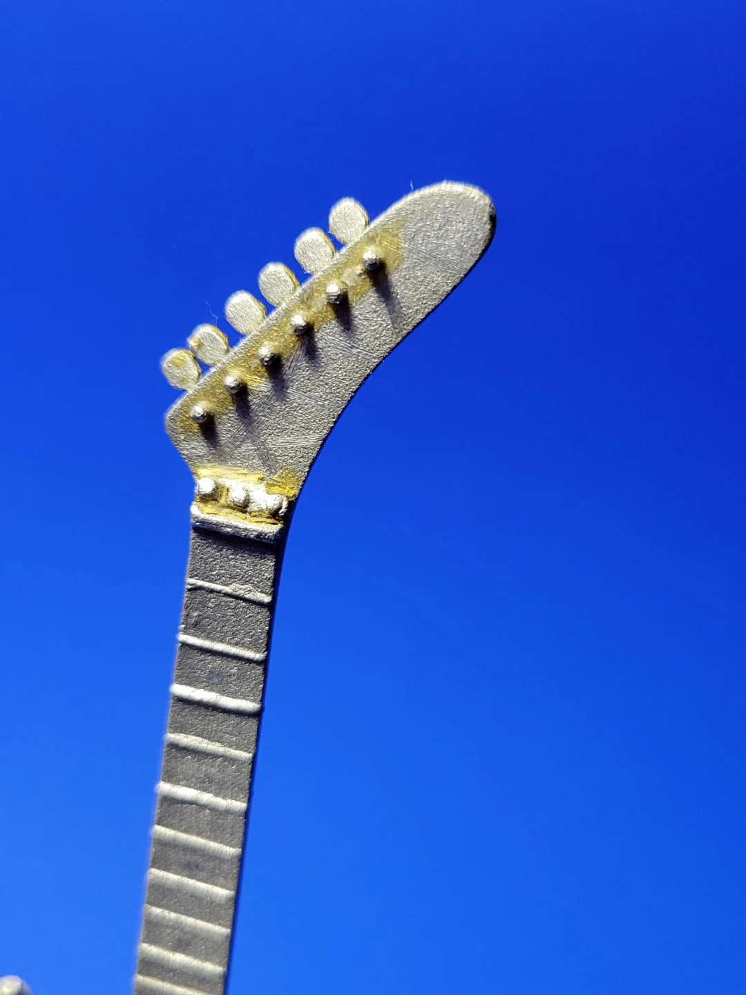 VERY RARE Van Halen EVH Frankenstein Miniature Guitar - photo 2