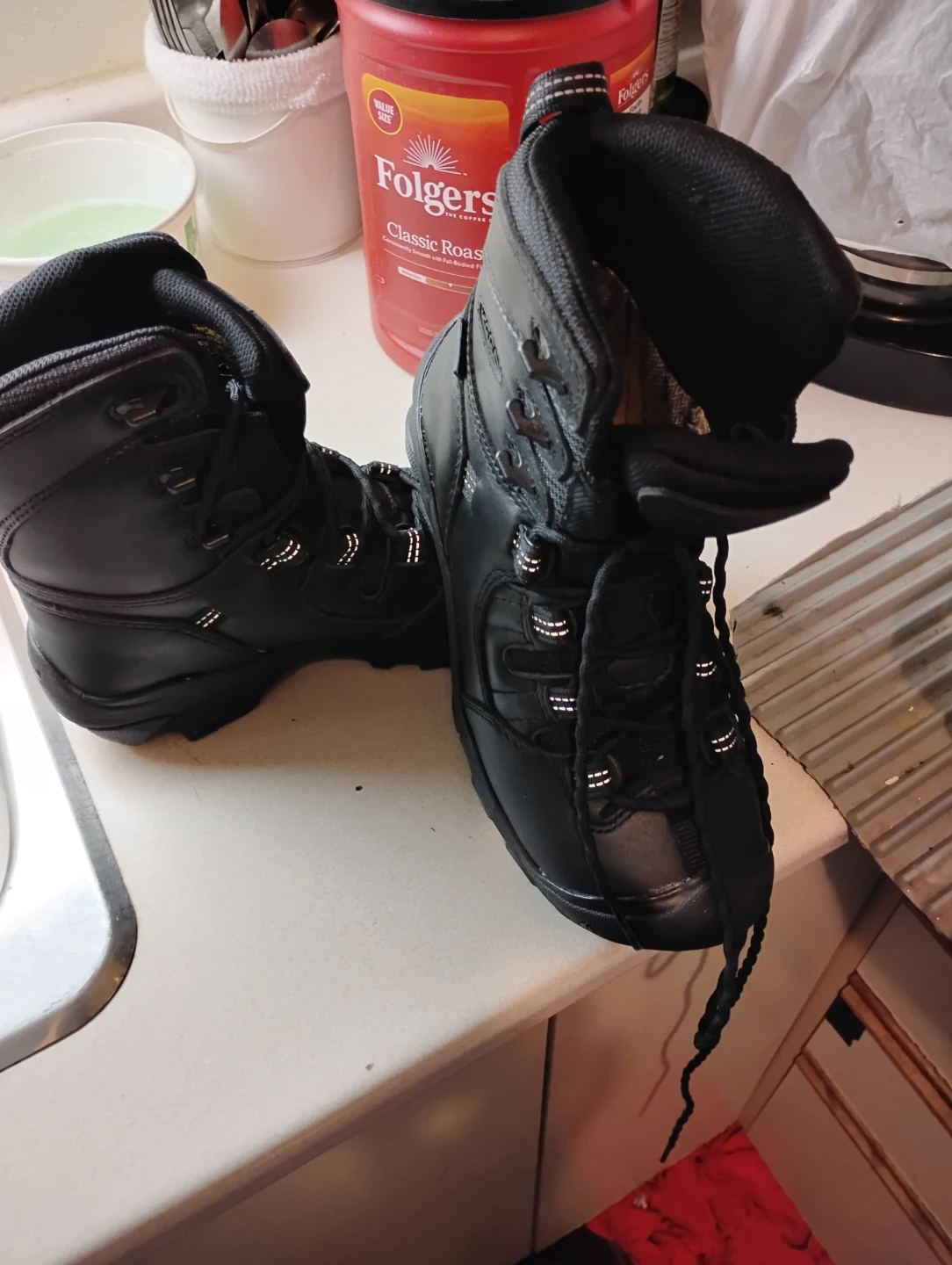 Black Keen Boots Size 7 US - photo 2
