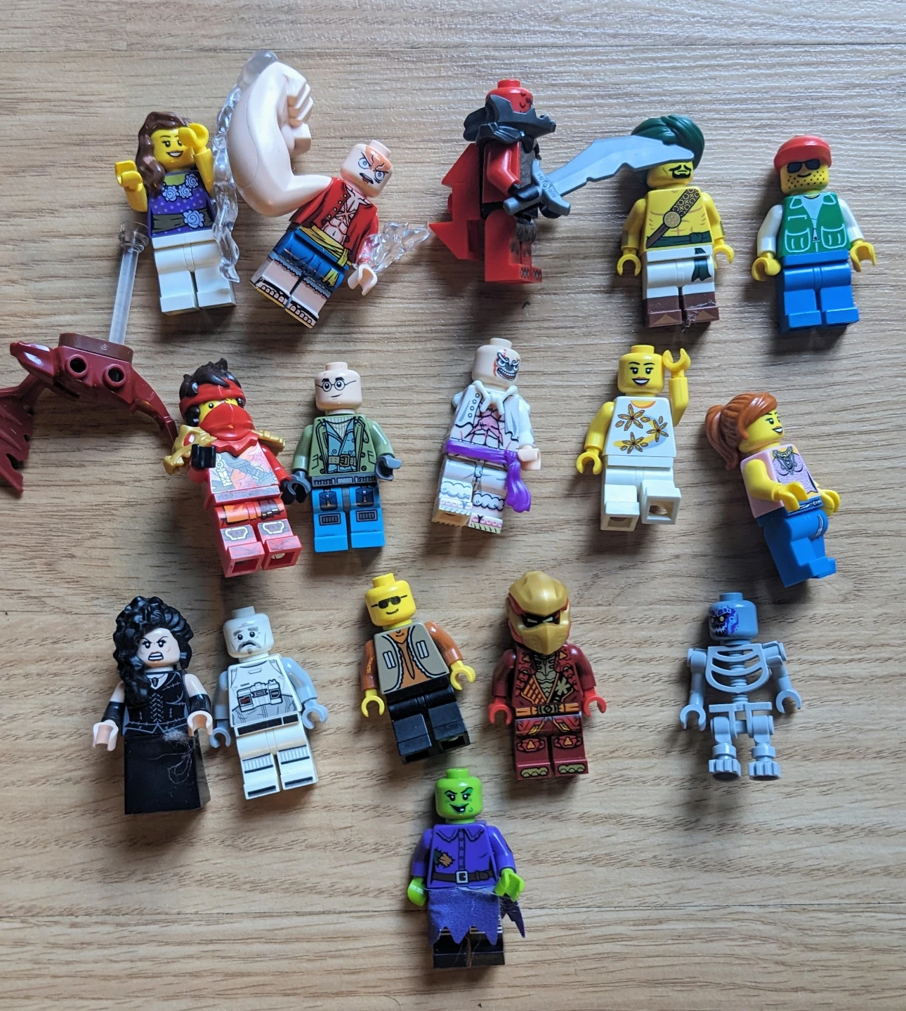 Assorted LEGO Minifigures Collection