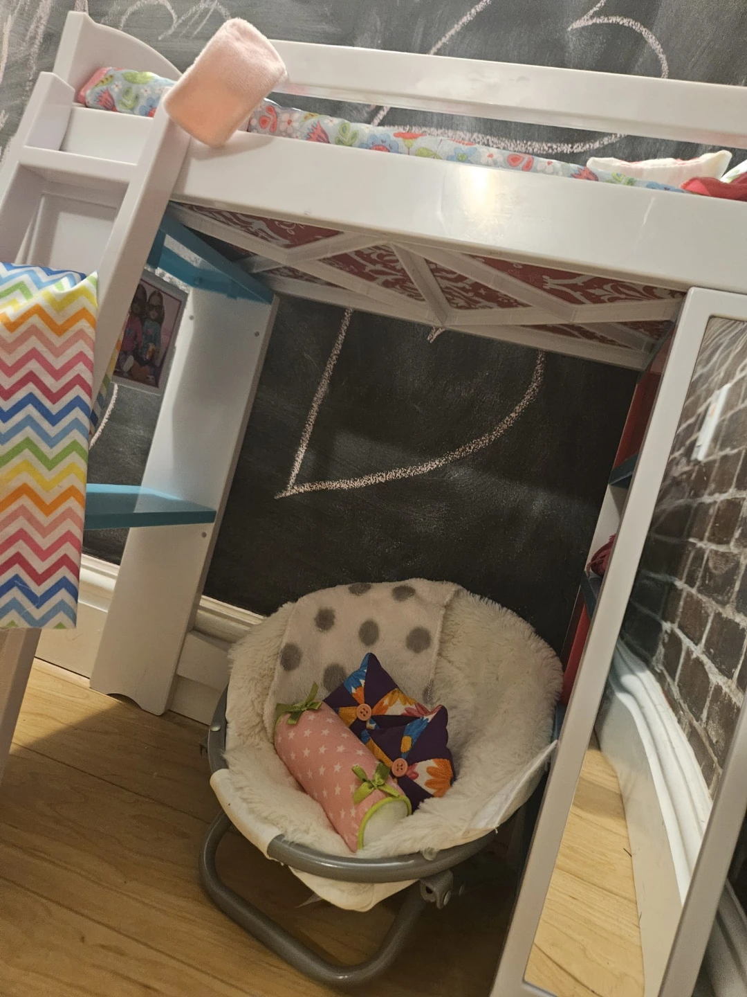 Our Generation Doll Bunk Bed and Chair - photo 4