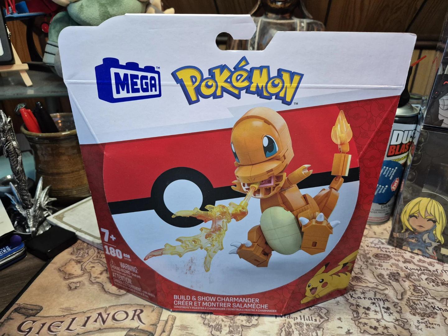 MEGA Pokémon Build & Show Charmander Set