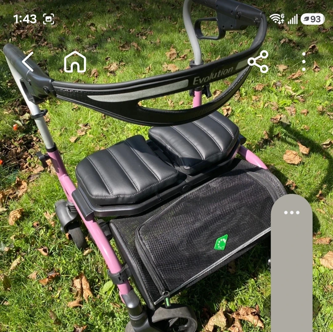 Evolution Walker Rollator Purple - photo 3