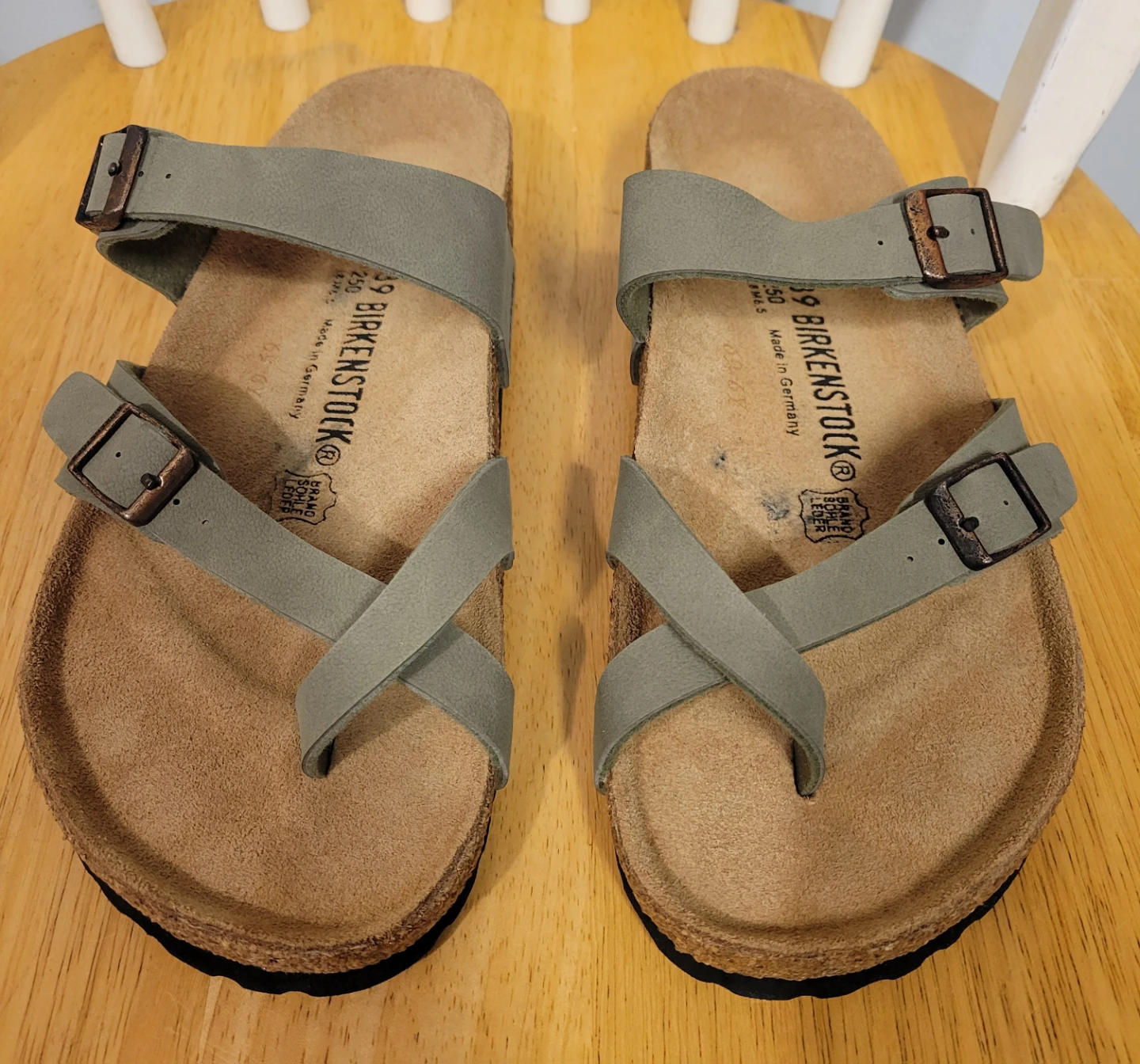 Birkenstock Mayari Stone color Women's Sandals Size 39 / 8 NEW - photo 3