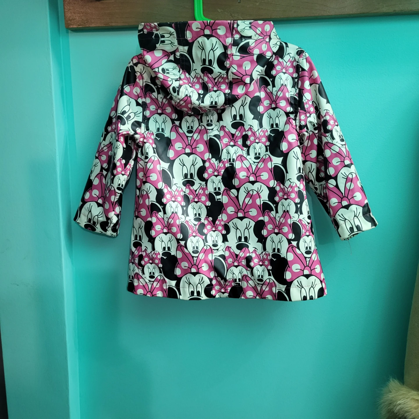 Disney Minnie Mouse Toddler Raincoat - photo 2