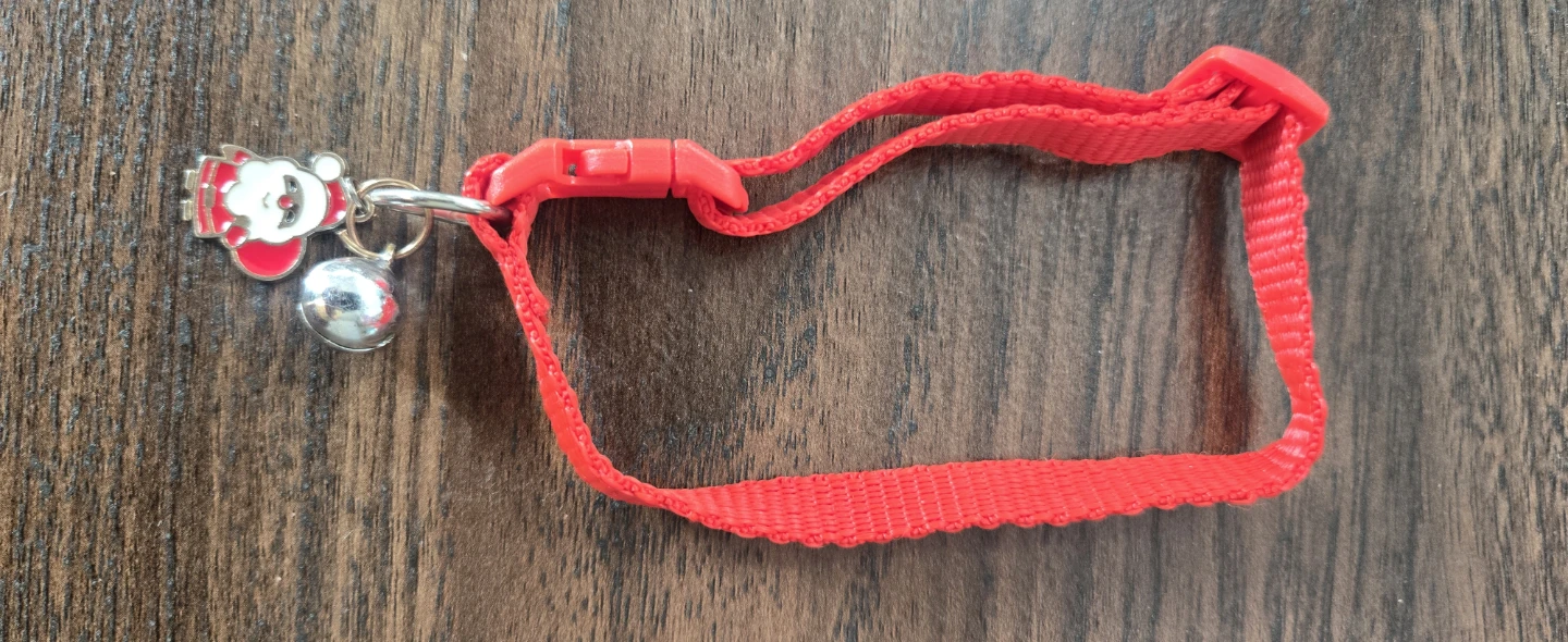 Red Christmas Cat Collar