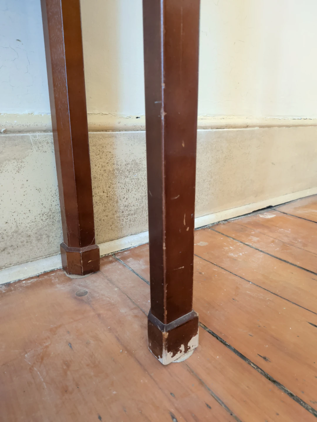 Vintage Hepplewhite-Style Wood Console Table / Sofa Table - photo 3