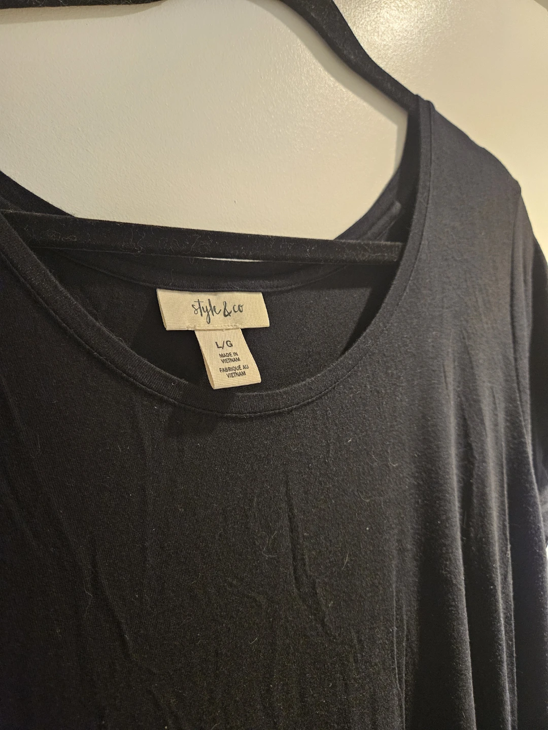 Style & Co. black short sleeve dress - photo 2