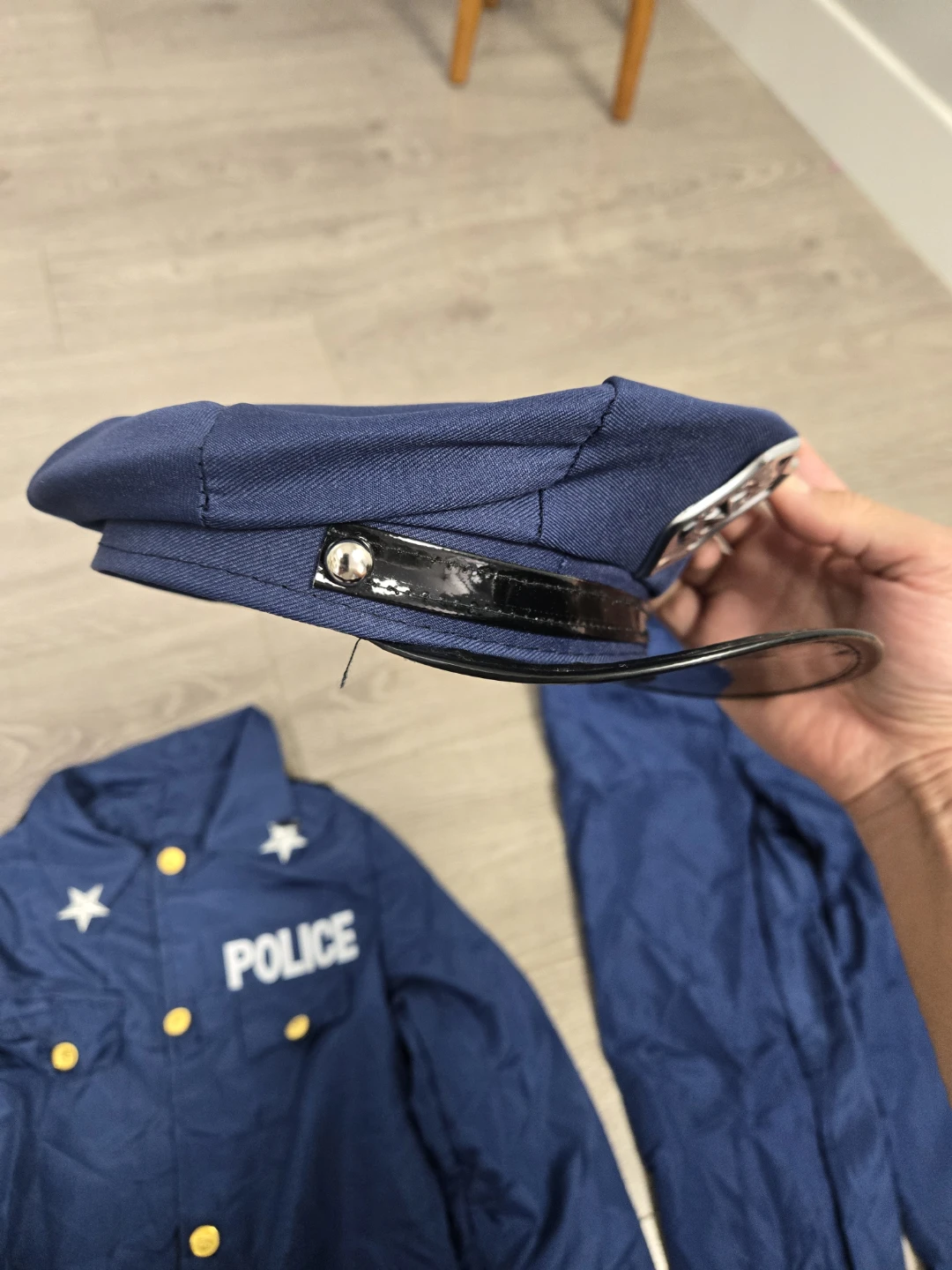 Halloween costume boy police officer sz medium 8 - 10 - photo 4