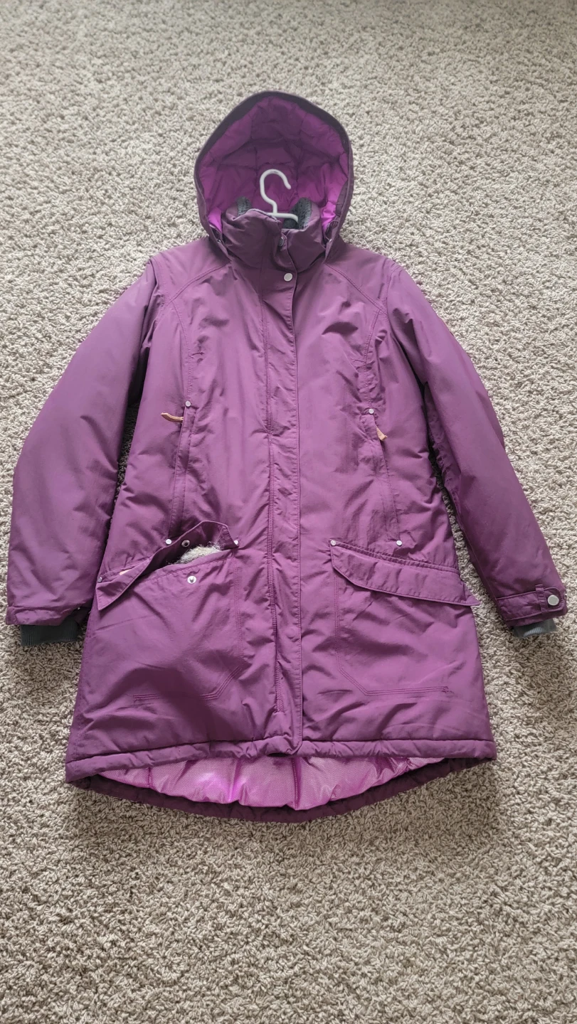 Columbia Omni-Heat Winter Jacket – Purple/Plum – Warm & Cozy ❄️