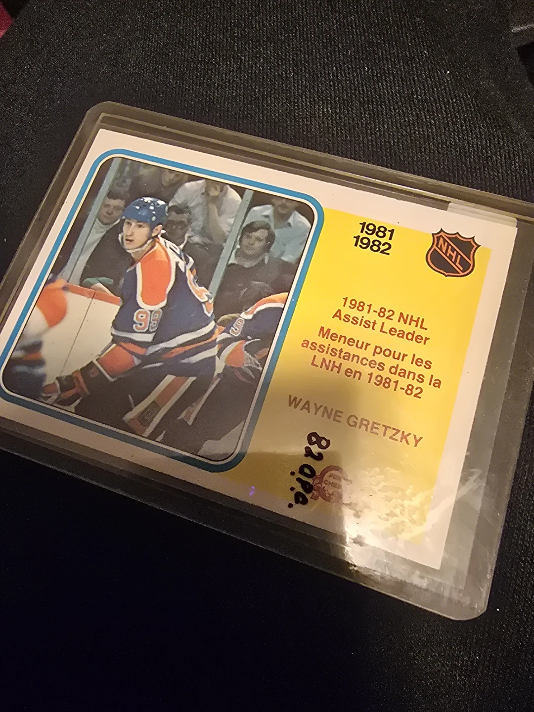 1981-82 Wayne Gretzky O-Pee-Chee Hockey Card