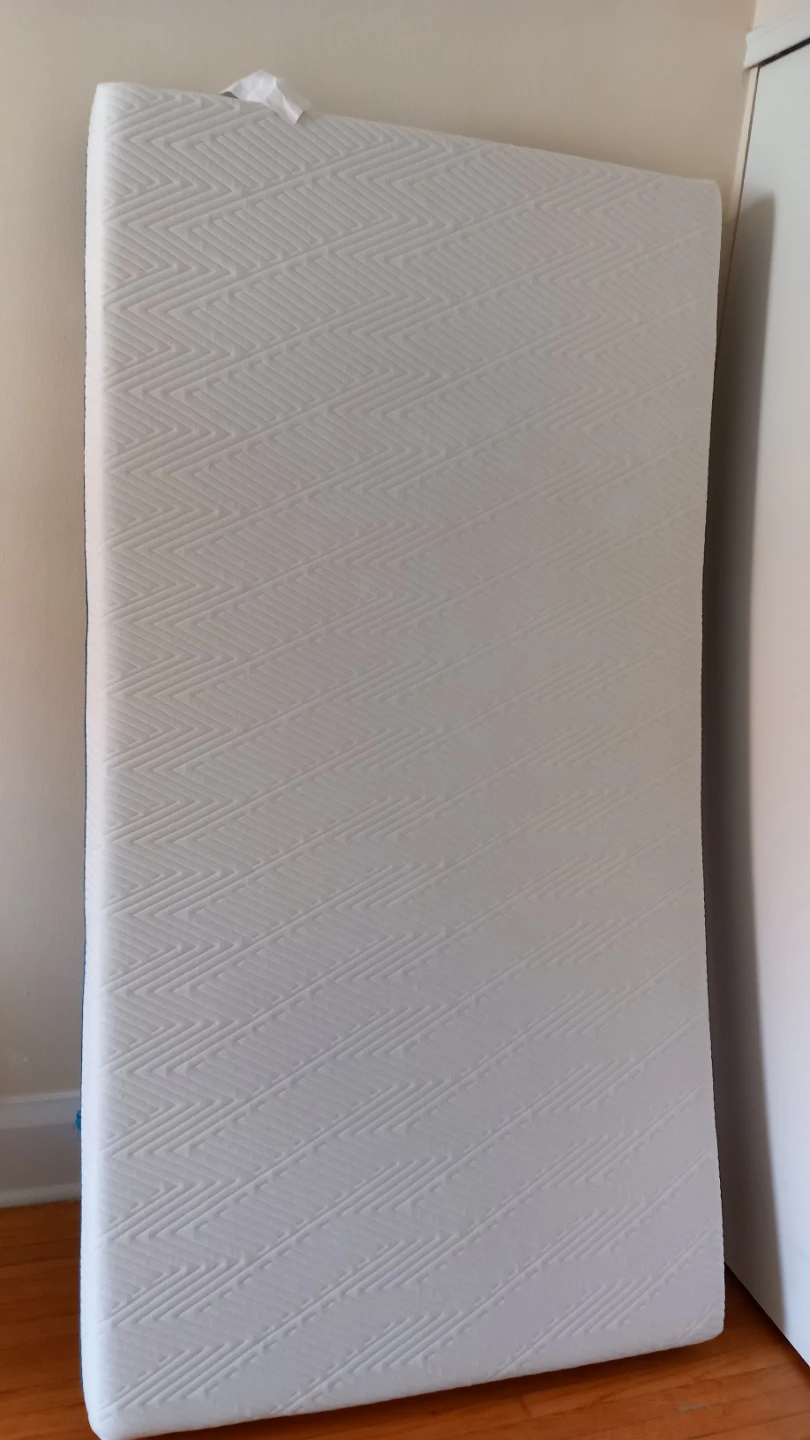 IKEA SLÄKT White Twin Bed Frame with Mattress - photo 3