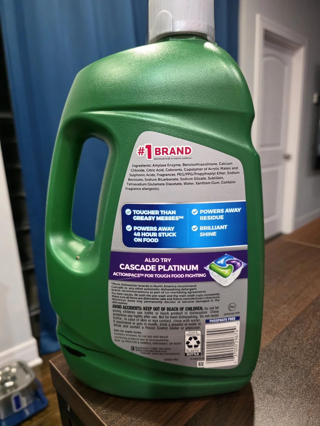 Cascade Advanced Power Dishwasher Detergent - photo 2