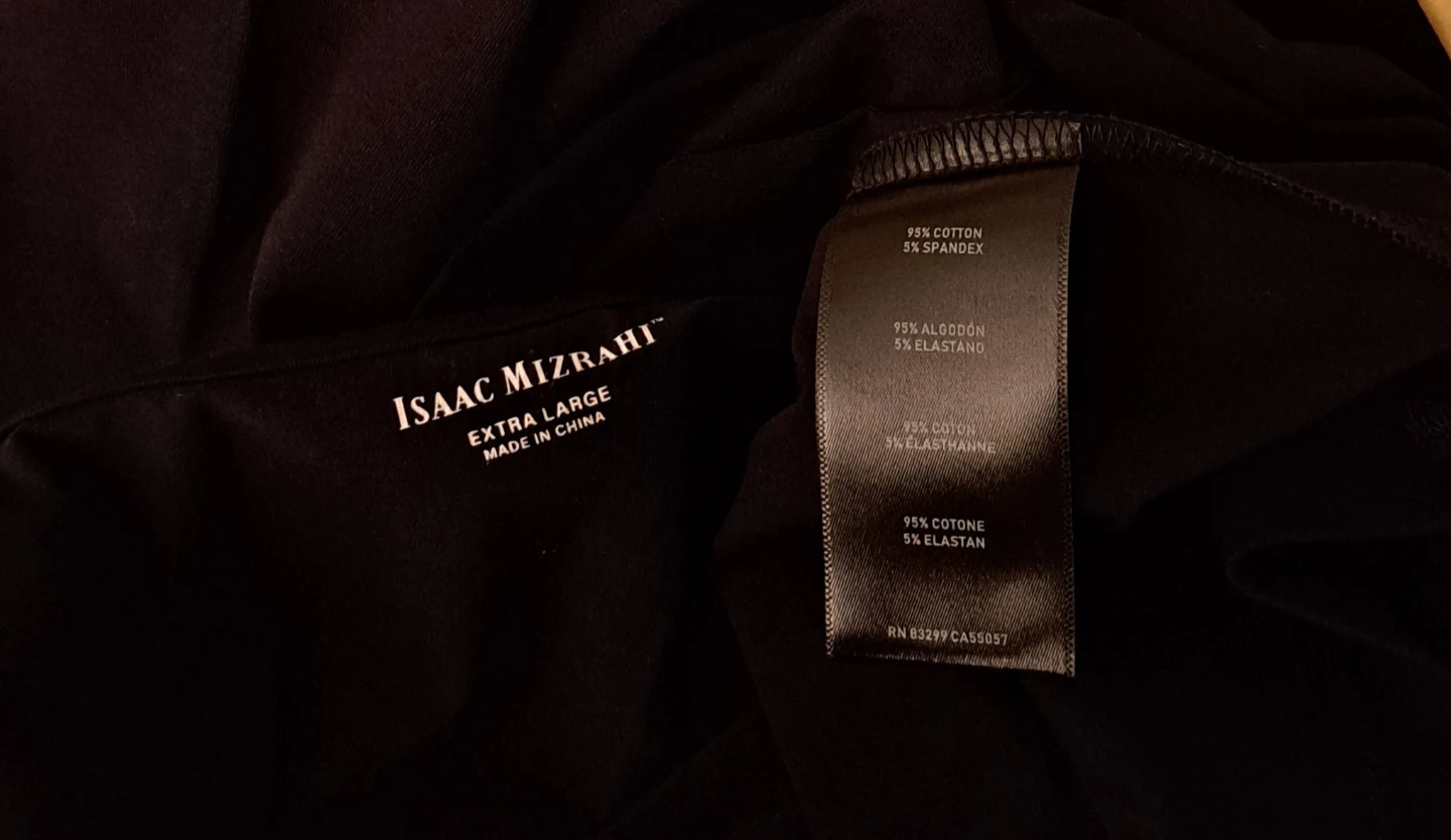 Isaac Mizrahi Black Graphic T-Shirt - photo 2