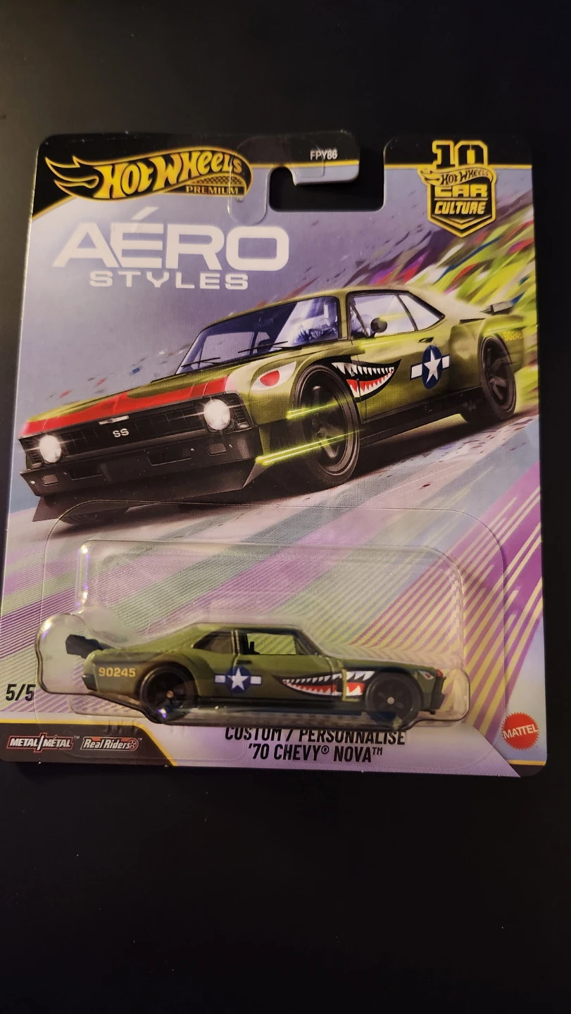 Hot Wheels Premium '70 Chevy Nova Aero Styles - photo 3