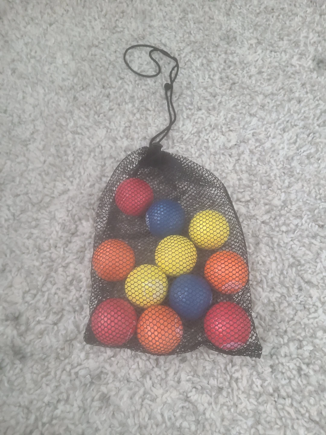 Set of 11 Multi-Coloured Foam Practice Golf Balls - photo 2