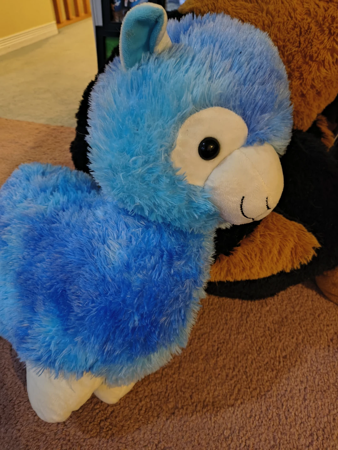 Blue Llama Plush Toy 🏈