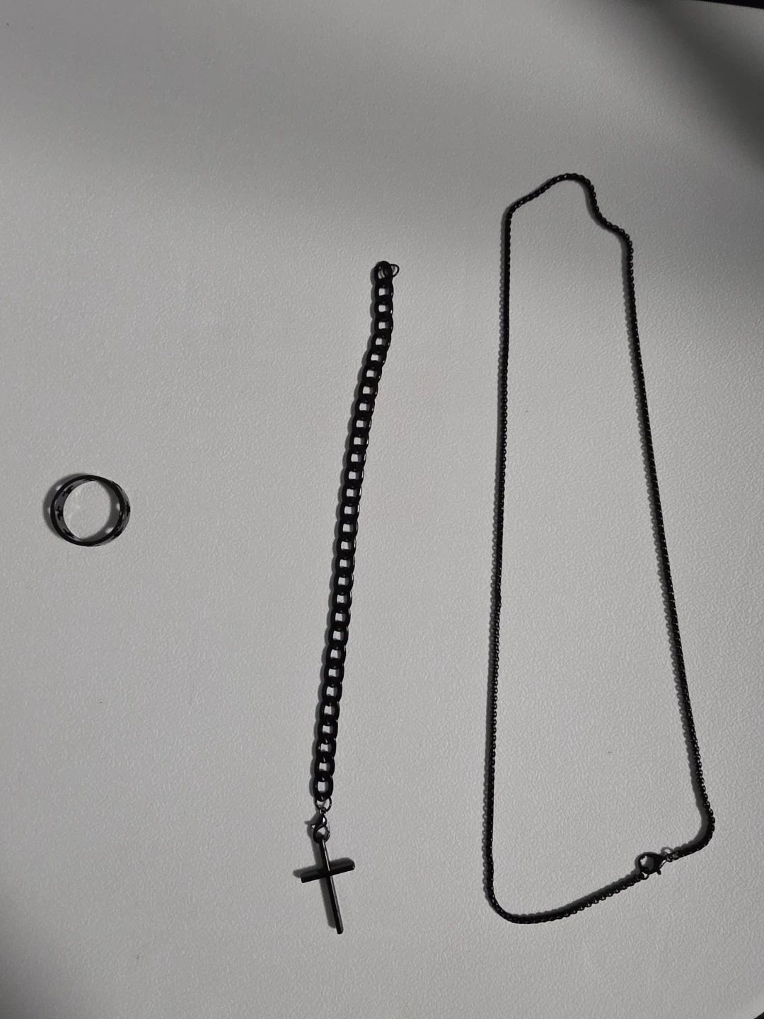 Black Cross Jewelry Set - photo 2
