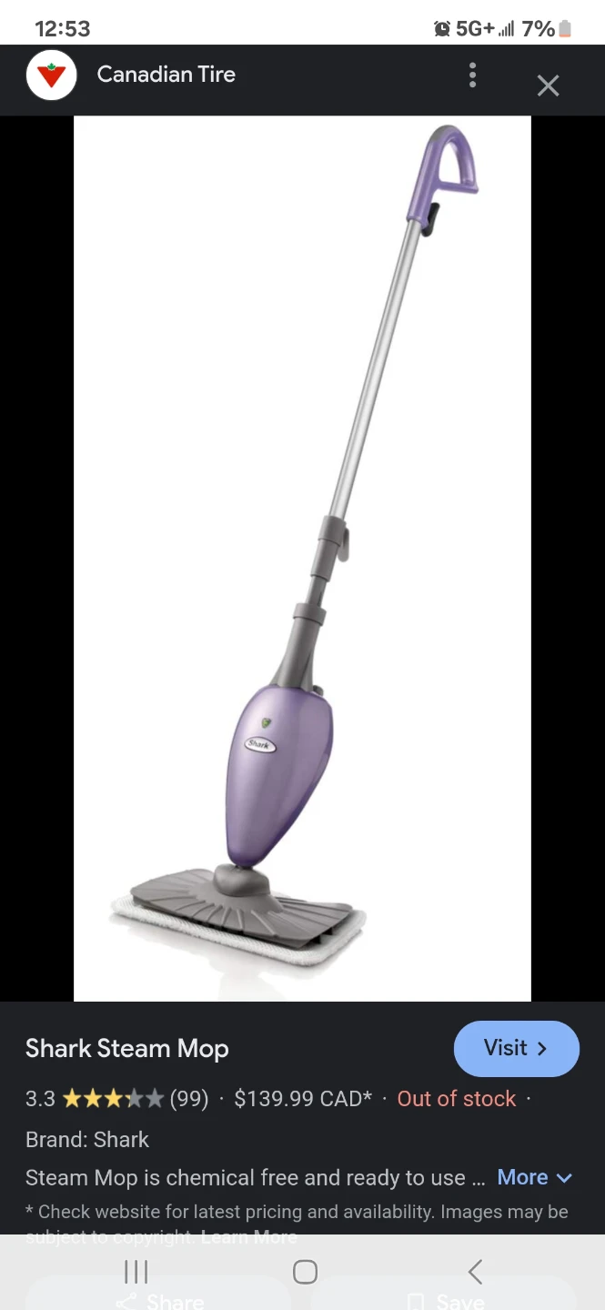 Shark Steam Mop