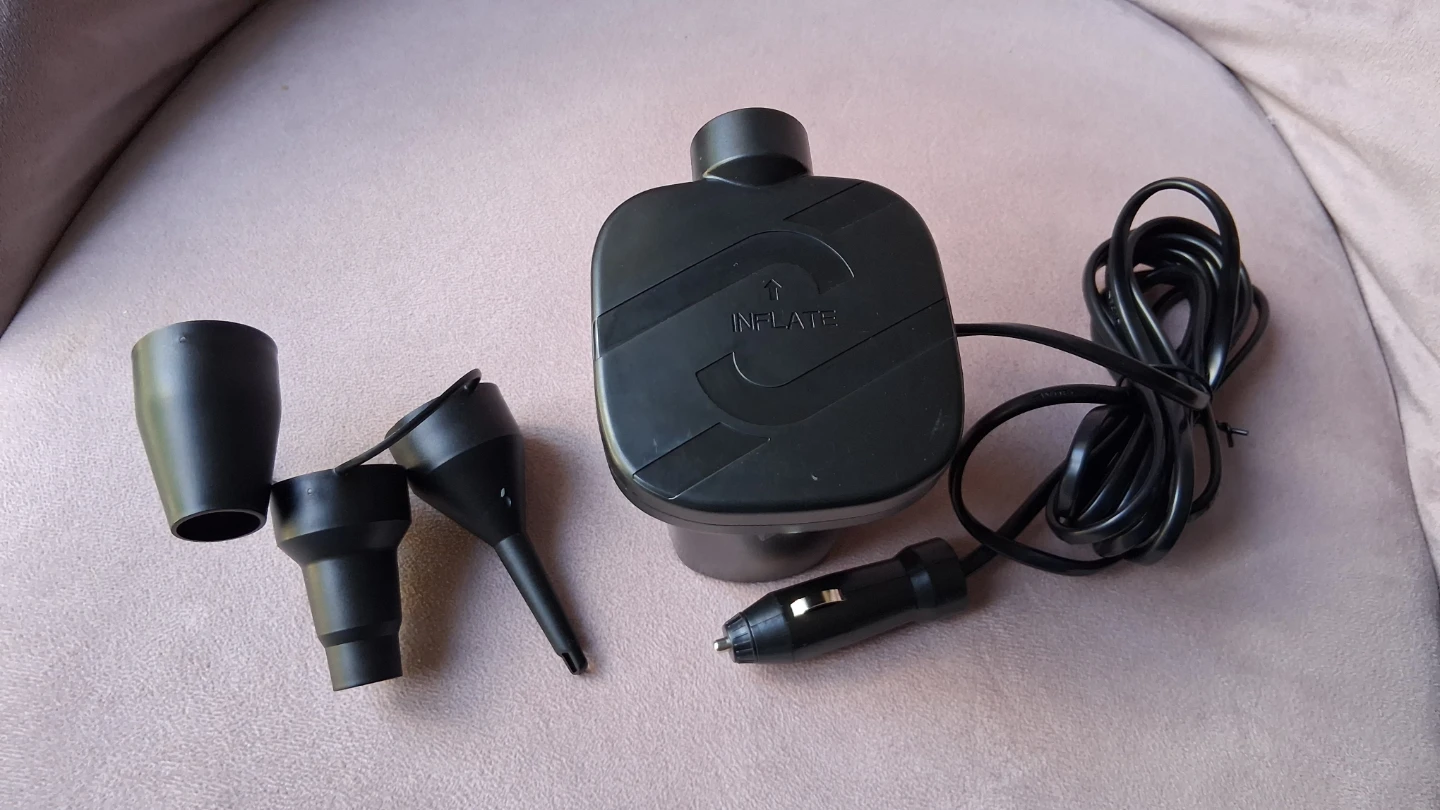 Electric Air pump Car cigar 12V for inflatables - photo 4