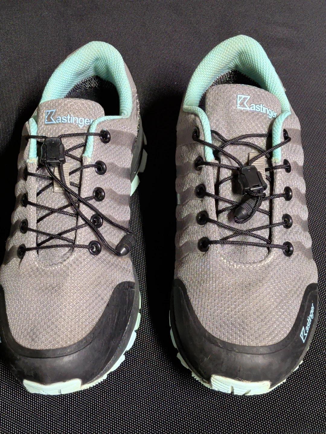 Kastinger Grey and Teal Hiking Shoes - photo 2
