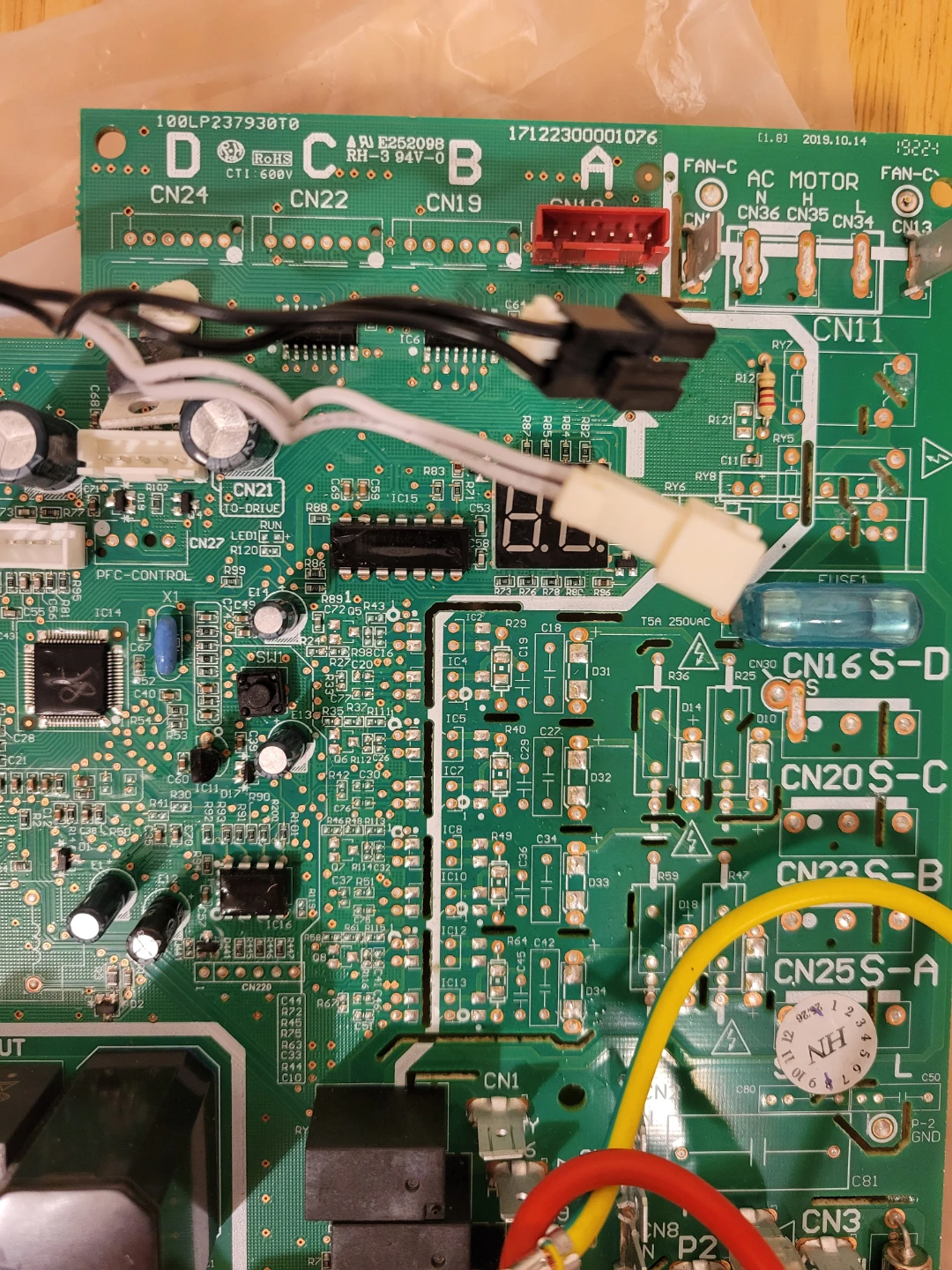 Midea A/C Control Board motherboard 17122300001076 - photo 3