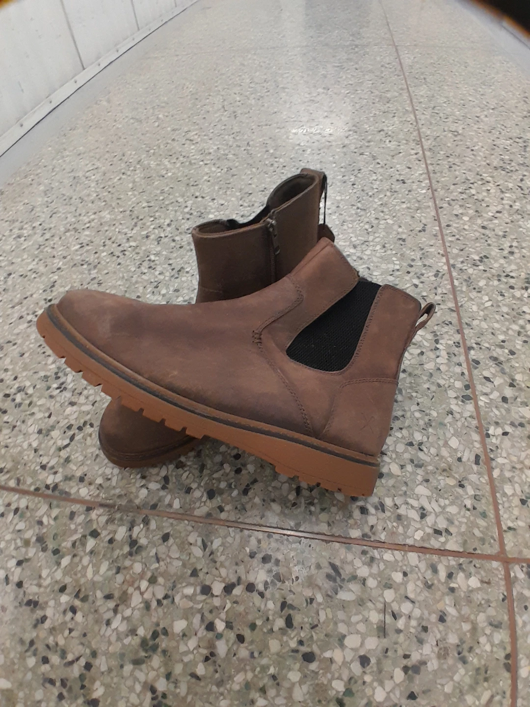 WindRiver Brown Leather Boots Men's Size 11 - photo 2